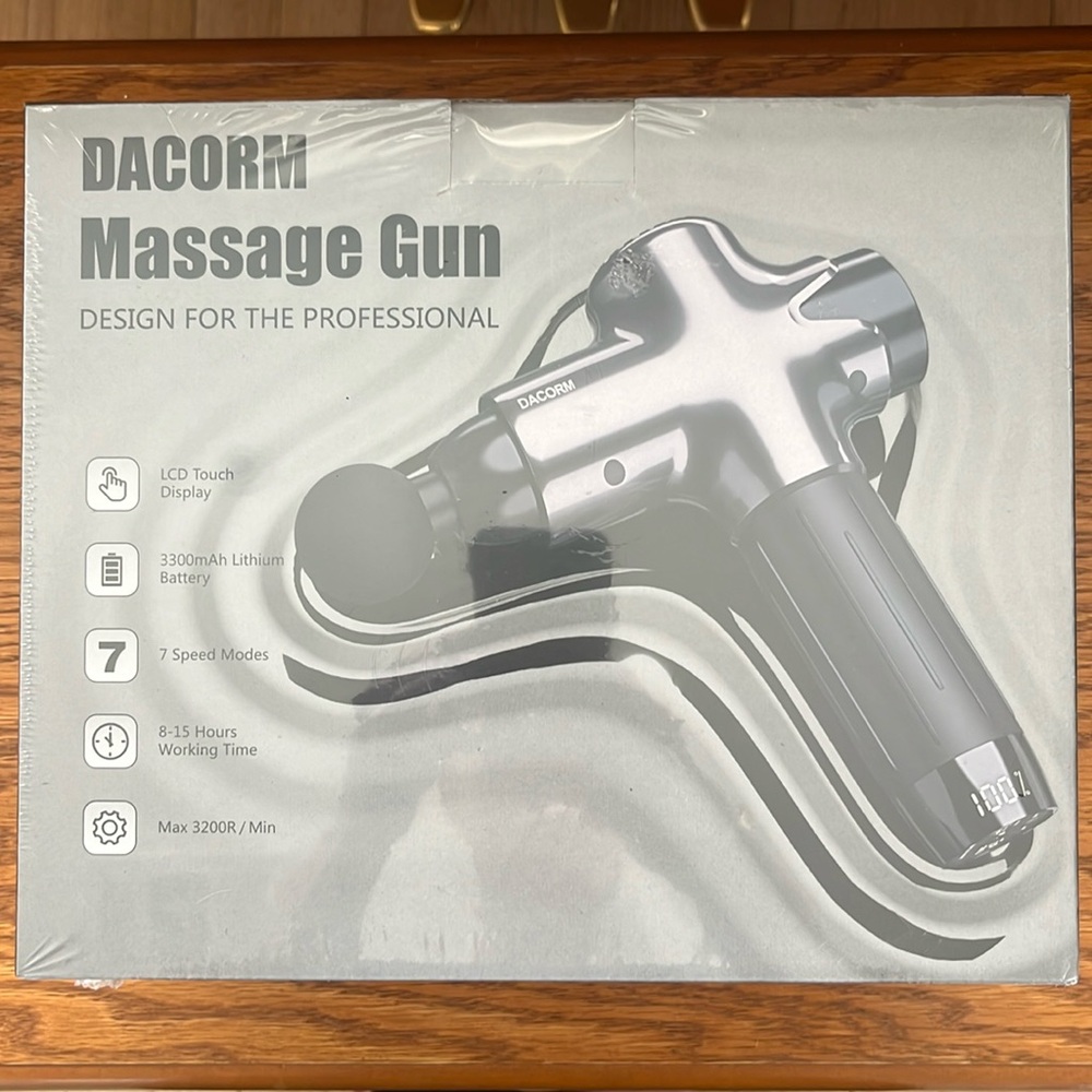 NIB Dacorm Massage Gun